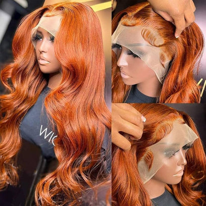 13x6 HD Lace Wig - Ginger