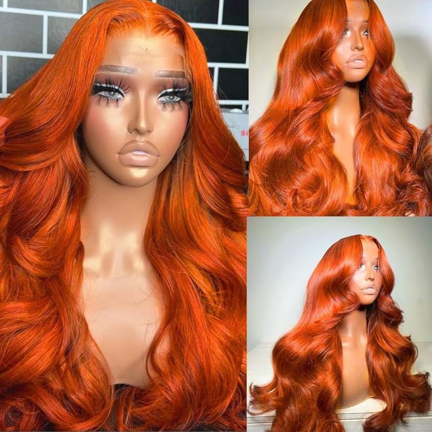 13x6 HD Lace Wig - Ginger