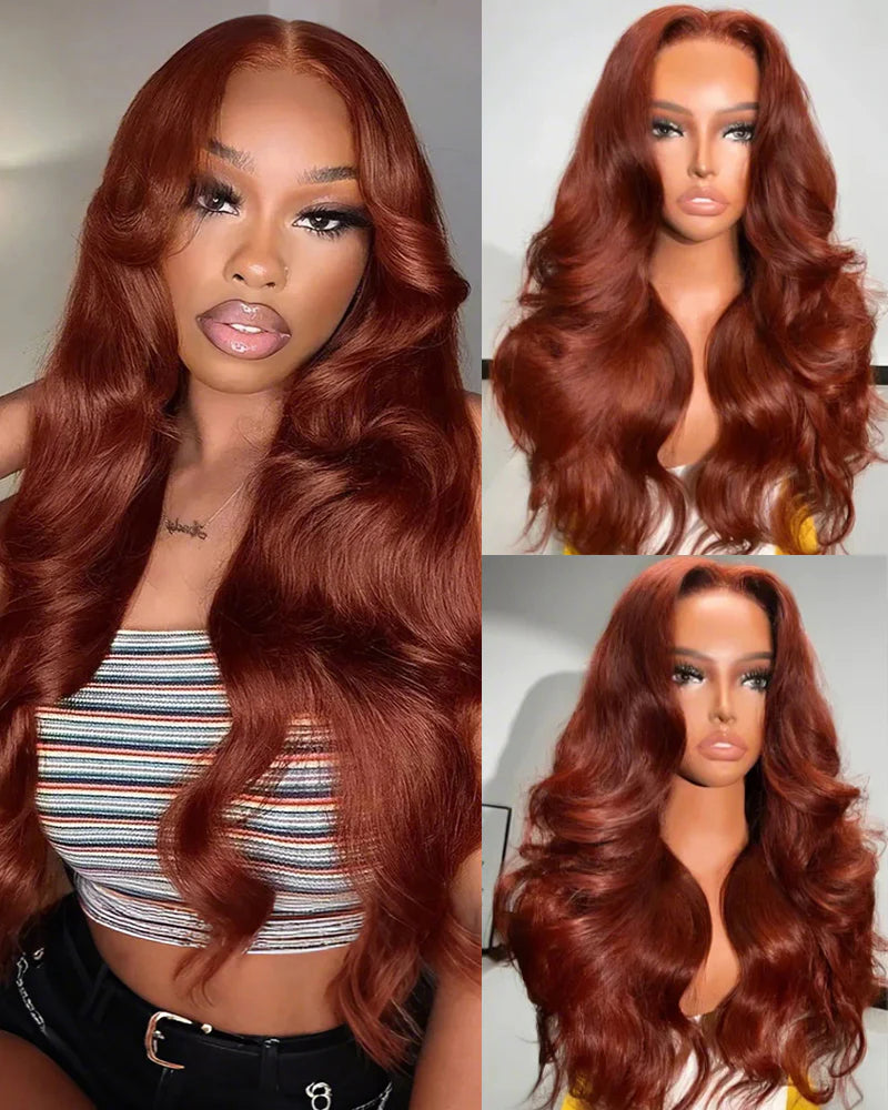 13x4 HD Lace Wig - Auburn