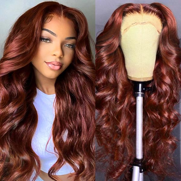 13x4 HD Lace Wig - Auburn