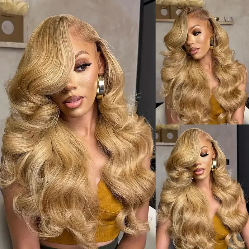 13x4 HD Lace Wig - Honey Blonde