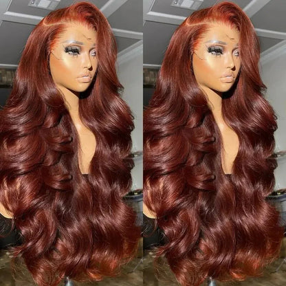 13x6 HD Lace Wig - Auburn