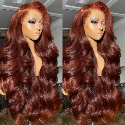 13x6 HD Lace Wig - Auburn