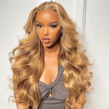 13x6 HD Lace Wig - Honey Blonde