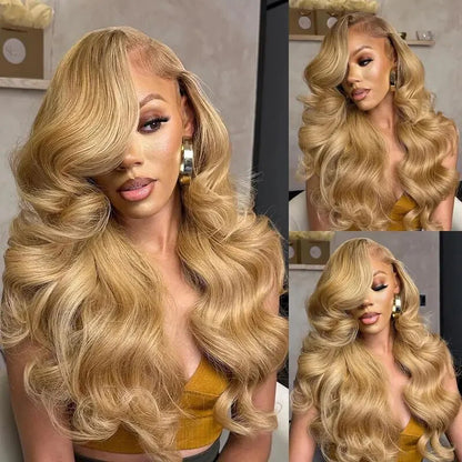 13x6 HD Lace Wig - Honey Blonde