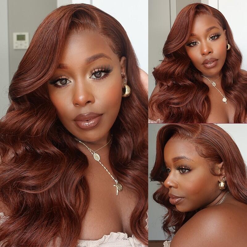 13x6 HD Lace Wig - Auburn